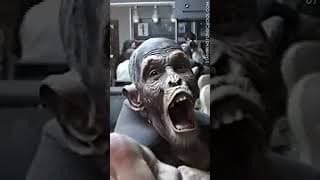Kung-fu Ape Monday! Planet of the Apes Mask Test at Stan Winston Studio
