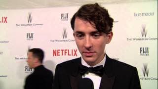 The Golden Globes 2015: Matthew Beard Weinstein Afterparty Interview | ScreenSlam