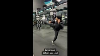 Ernie Reyes Jr. still has lightning fast kicks at 50 years old