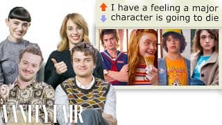 'Stranger Things' Fan Theories with Joe Keery, Natalia Dyer, Maya Hawke & Joseph Quinn | Vanity Fair