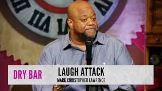 Sometime you need to be careful with your jokes.  Mark Christopher Lawrence