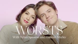 Dylan Sprouse and Hannah Marks Reveal their Worst Kiss, Date, and Hollywood Audition | Worsts | ELLE