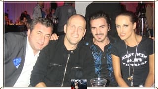 James Biberi (1965) and family photos with friends and relatives