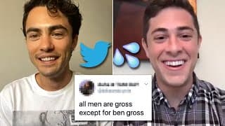 "Never Have I Ever" Stars Darren Barnet And Jaren Lewison Read Thirst Tweets