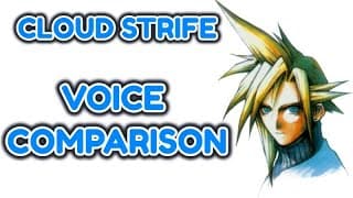 Cody Christian and Steve Burton Voice Comparison of Cloud Strife