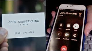 Calling John Constantine & more (646-396-8703)