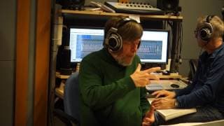 In the studio with Sir Andrew Davis