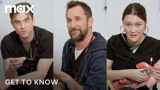 Noah Wyle & the Cast of The Pitt Get To Know | The Pitt | Max