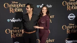 John Stamos and Caitlin McHugh "Christopher Robin" World Premiere Red Carpet