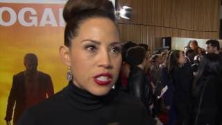 Logan New York Premiere Interview - Elizabeth Rodriguez