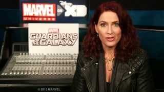 Vanessa Marshall as Gamora in "Marvel's Guardians of the Galaxy"
