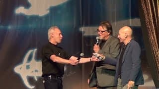 Jonathan Frakes, Brent Spiner, LeVar Burton, and Patrick Stewart - LV Star Trek Convention 2015