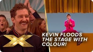 Kevin McHale floods the stage with colour | Live Week 2 | X Factor: Celebrity