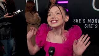 M3GAN Los Angeles World Premiere - itw Violet McGraw (Official Video)