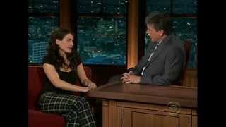 Late Late Show with Craig Ferguson 12/18/2008 Julia Ormond, Michael Connelly