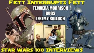 Temuera Morrison cheekily busts in on JEREMY BULLOCH interview - Star Wars 100 Interviews