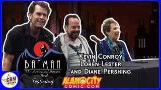 Batman TAS Q&A with Kevin Conroy, Loren Lester, and Diane Pershing @ Alamo City Comic Con 2018