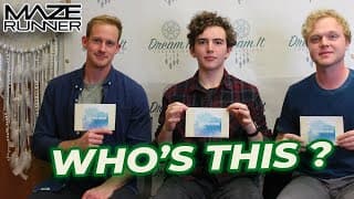 Joe Adler, Blake Cooper & Chris Sheffield (The Maze Runner) jouent au Who's This !