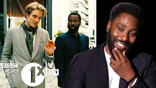 "Real Bromance" Tenet's John David Washington on co-star Robert Pattinson & Christopher Nolan's mind