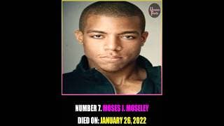 Remembering Moses J. Moseley, The Walking Dead actor who died at 31. #reels #mosesjmoseley