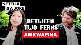 Awkwafina: Between Two Ferns with Zach Galifianakis | Netflix Is A Joke