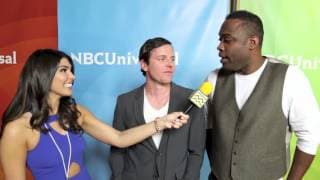 Kevin Daniels and Michael Mosley from Sirens @ NBC Red Carpet | AfterBuzz TV Interview