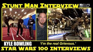 Stuntman KYLE ROWLING says he's the Real Grievous - Star Wars 100 Interviews