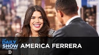 America Ferrera - Standing with Christine Blasey Ford & “American Like Me” | The Daily Show