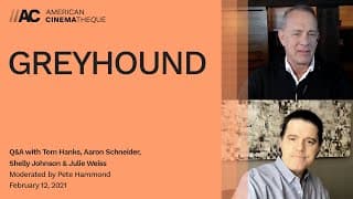 GREYHOUND | Q&A with Tom Hanks, Aaron Schneider, Shelly Johnson & Julie Weiss