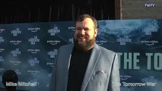 Mike Mitchell talks about his cool part in "The Tomorrow War"