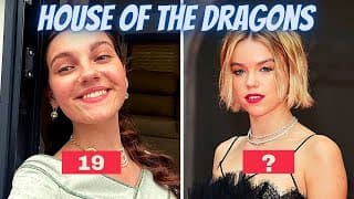 House Of The Dragons Cast Real Name And Age 2022 | HBO MAX | House Of The Dragons Cast List