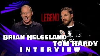 Legend Interview - Tom Hardy & Brian Helgeland (director)