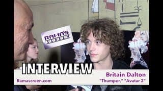My Interview with Britain Dalton About 'THUMPER and 'AVATAR' Sequels