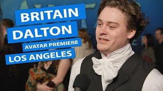 BRITAIN DALTON AT THE AVATAR 2 LOS ANGELES PREMIERE