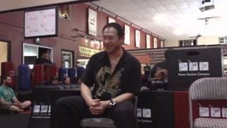 Master James Lew talks about his experience during the filming of "The Best of the Best"