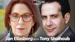 Jan Eliasberg in conversation with Tony Shalhoub at Live Talks Los Angeles