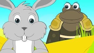 Aesop's Fables | The Hare And The Tortoise | HooplaKidz