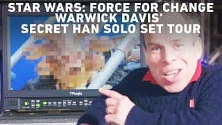 Warwick Davis’ Secret Han Solo Set Tour