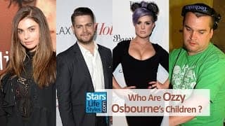 Who Are Ozzy Osbourne's Children ? [3 Daughters And 3 Sons] | Black Sabbath Singer