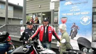 Jeff Jensen, Saeed Shafa, Captain Mike at 2009 Tiburon Film Festival
