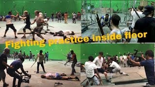 Fighting practice || Stunt choreography Greg Powell from Hollywood