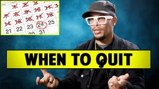 Every Artist Must Learn How To Quit - Pete Chatmon
