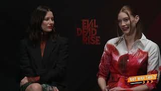 Alyssa Sutherland and Lilly Sullivan Talk Mommies & Monster for Evil Dead Rise