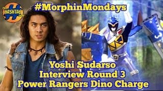 Yoshi Sudarso Interview Round 3 | Power Rangers Dino Charge | Morphin' Monday