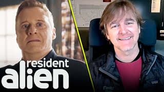Who Will Find Out Harry’s Secret? Showrunner Chris Sheridan Weighs In | Resident Alien | SYFY