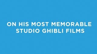 Interview with Studio Ghibli Co-Founder Toshio Suzuki - Memorable Moments with Ghibli Films