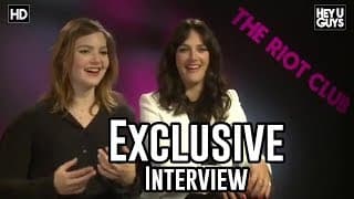 Jessica Brown Findlay & Holliday Grainger - The Riot Club Exclusive Interview