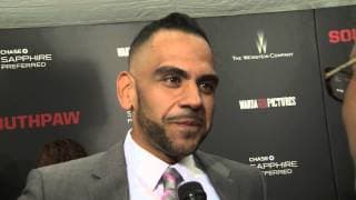 Southpaw: Dominic Colón "Mikey" Red Carpet Movie Premiere Interview | ScreenSlam