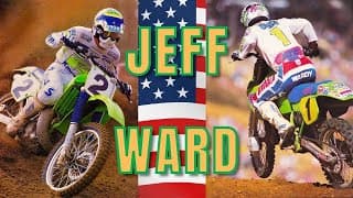 Jeff Ward the last lap