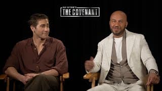 Jake Gyllenhaal ribs co-star Dar Salim saying the actor "broke out in a sweat" when meeting him and